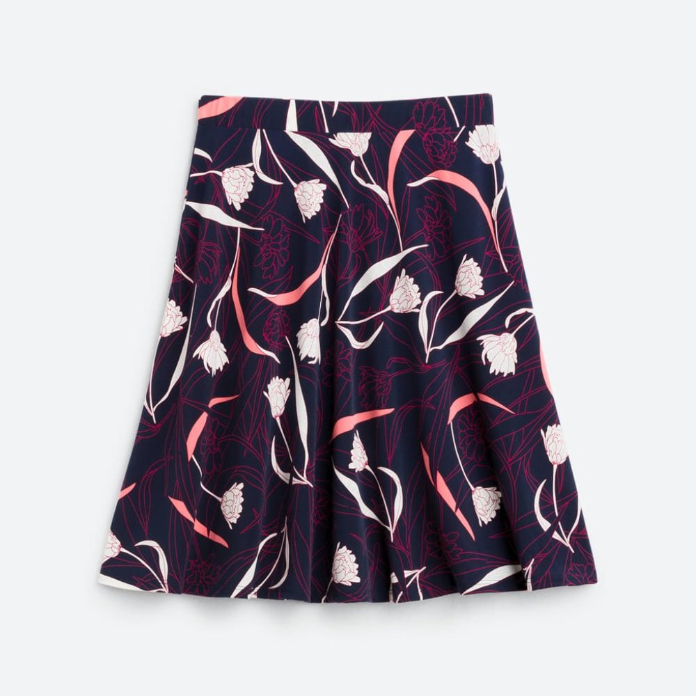 Gilli - Jaclyn Knit Skirt (SP) Navy